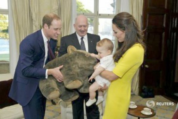 Prinţul George este cel mai influent bebeluş din lume